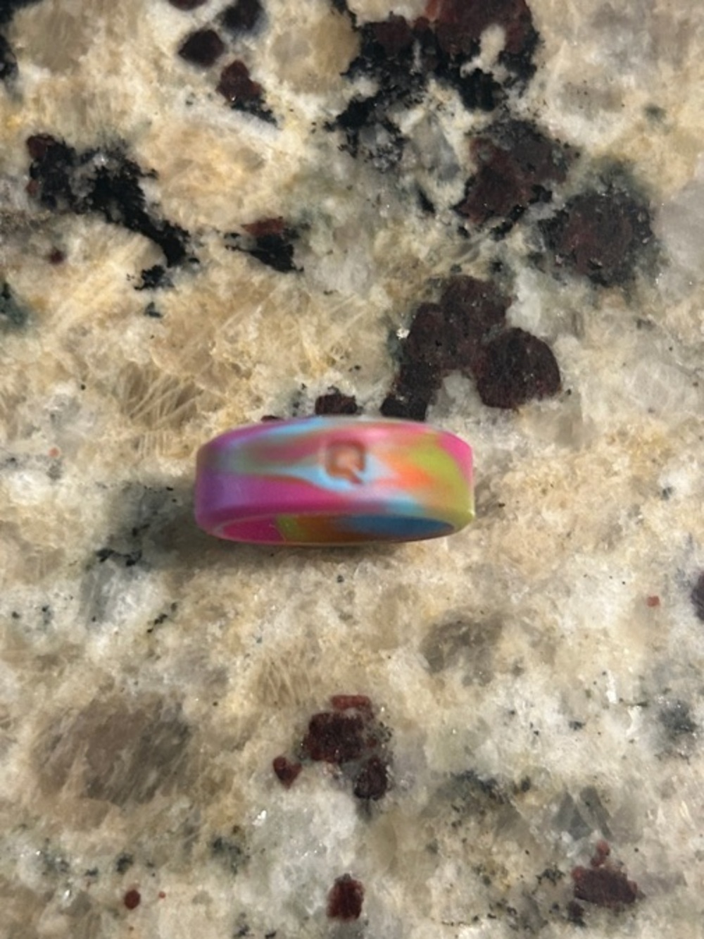 Qalo Multicolor Silicone Ring